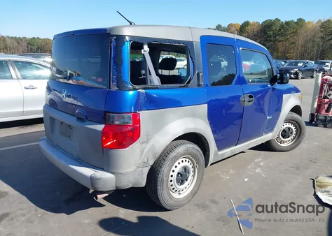 2004 Honda Element Lx z USA, uszkodzony, nr VIN 5J6YH283X4L016971